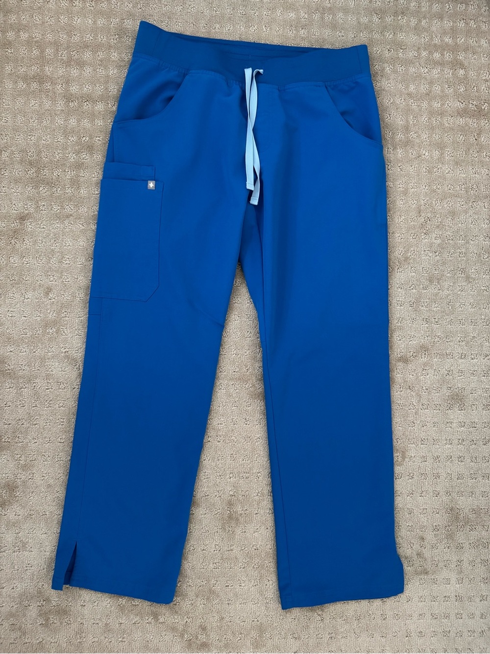 Figs Royal Blue Pants Medium Petite